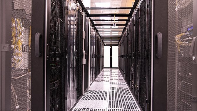 Datové centrum CETIN a O2 ve Stodůlkách v Praze