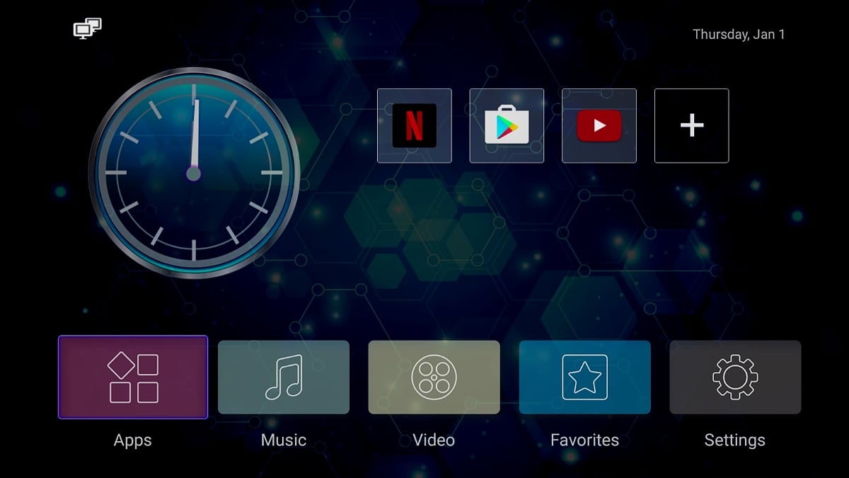 První start, hlavní stránka, menu a alternativní plocha – Androi