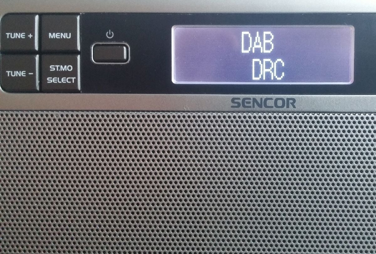 Sencor SRD 6600 DAB+, menu nastavení