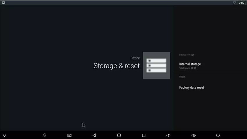 Uživatelské prostředí – Zen Box M3