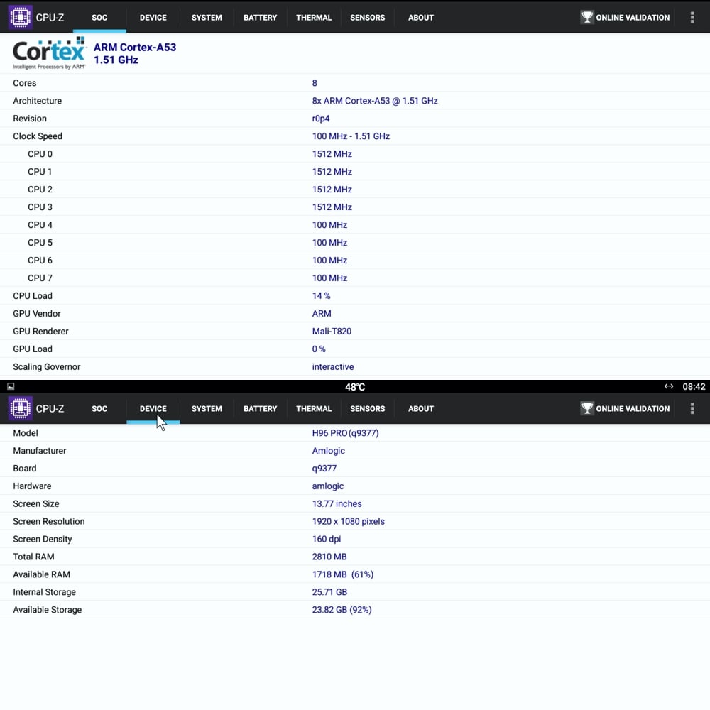 Benchmarky – verze Q 9377 (3 / 32)