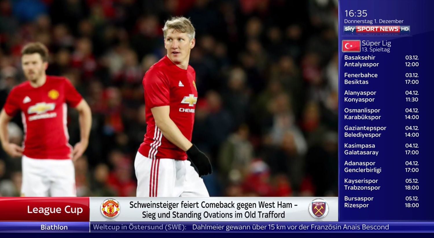 Nové hvězdy na satelitním nebi 1. prosince