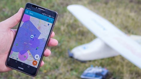 Česká aplikace MAIA pro bezpilotní létání.