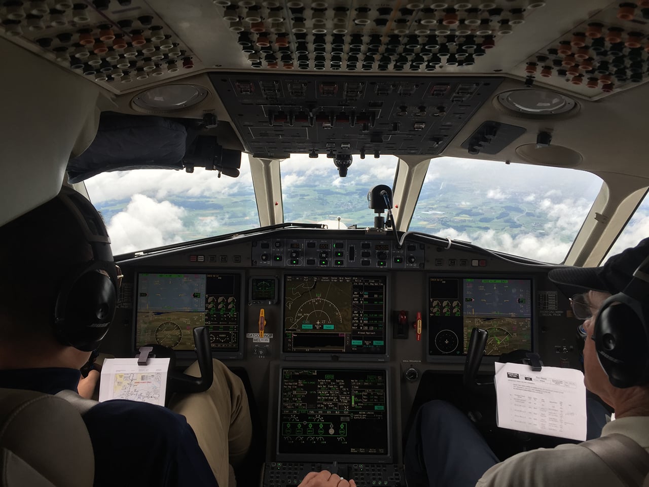 Nově přistávání pod 3,2 stupně.