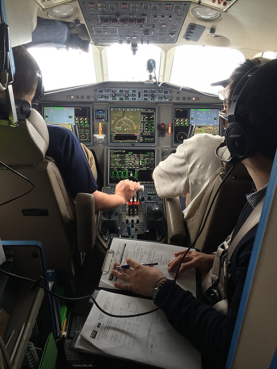 Testovací let Honeywellu