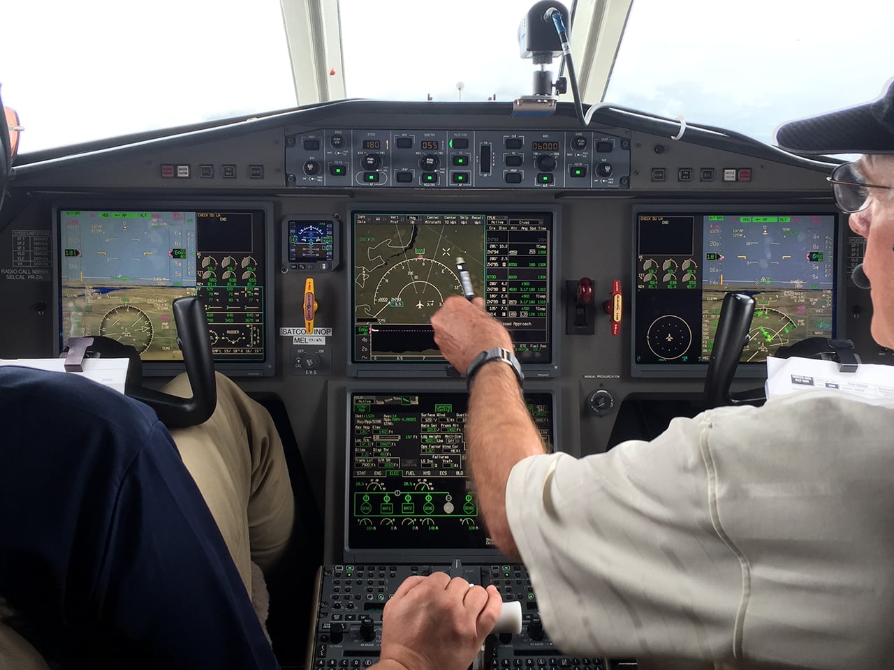 Testovací let Honeywellu