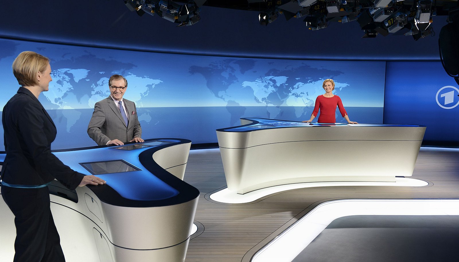 Nové zpravodajské studio německé ARD a kanálu Tagesschau 24