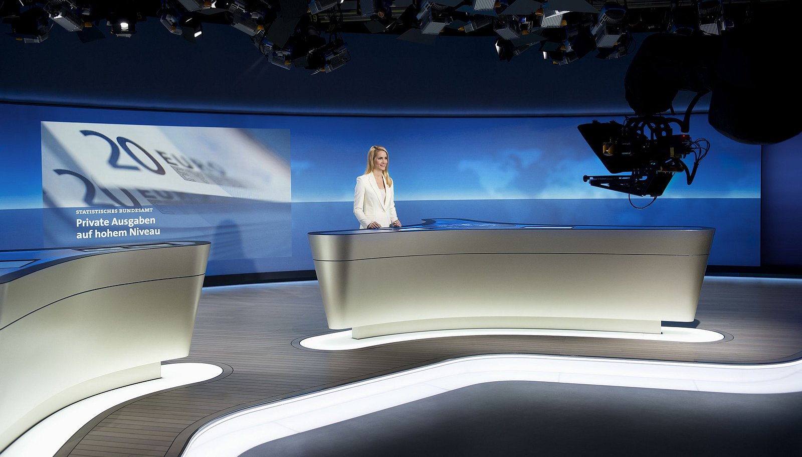 Nové zpravodajské studio německé ARD a kanálu Tagesschau 24