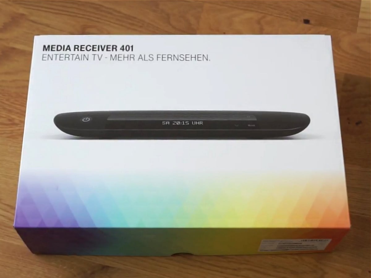 EntertainTV - Vybalujeme MR 401