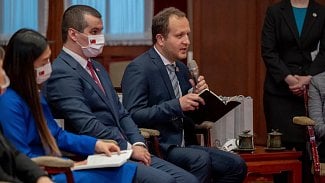 Ředitel NÚKIBu Lukáš Kintr na Tchaj-wanu