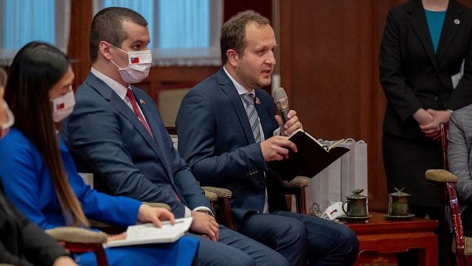 Ředitel NÚKIBu Lukáš Kintr na Tchaj-wanu