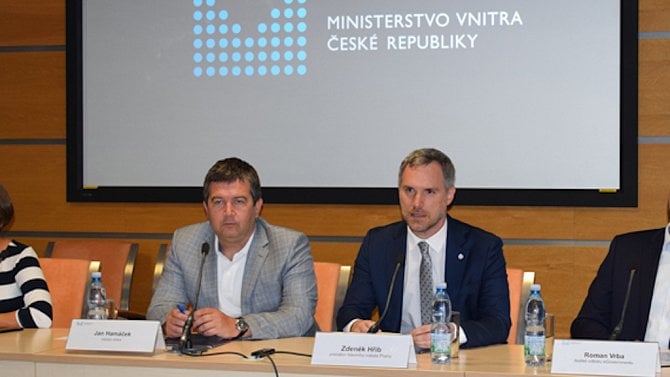 Jan Hamáček a Zdeněk Hřib