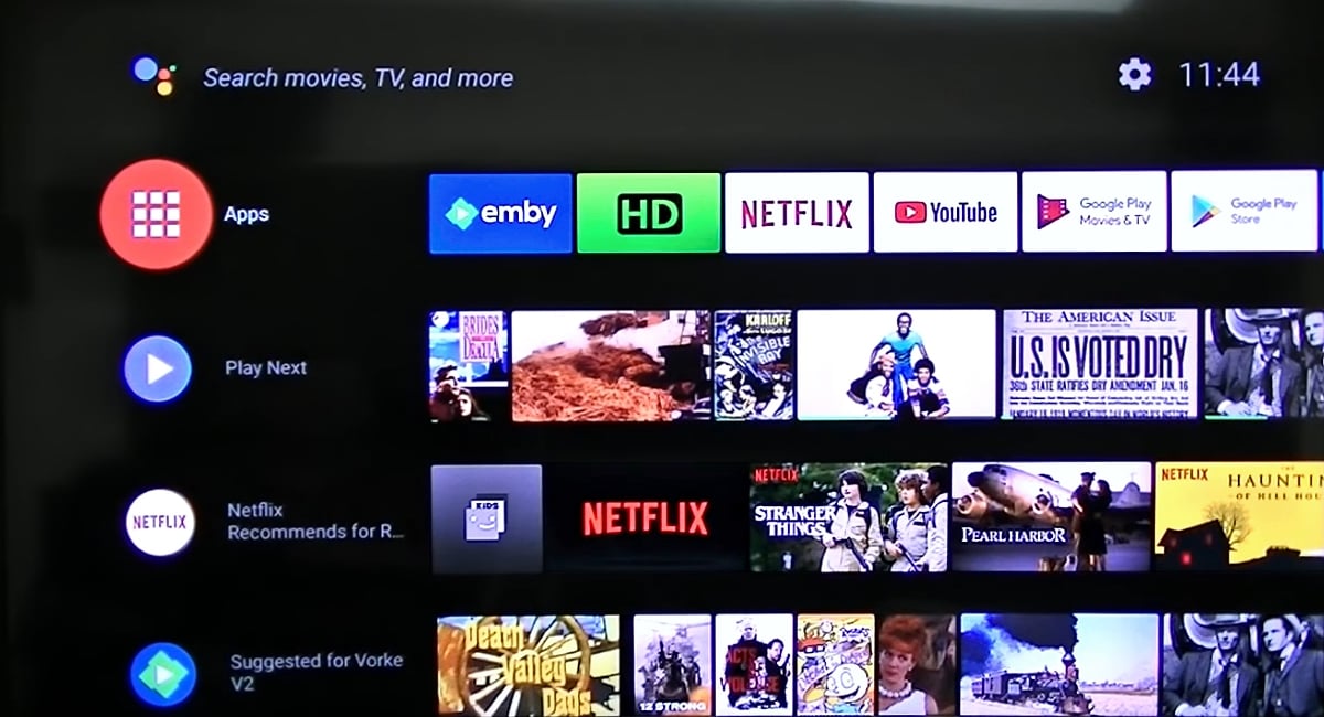Jetstream - Android TV a nastavení