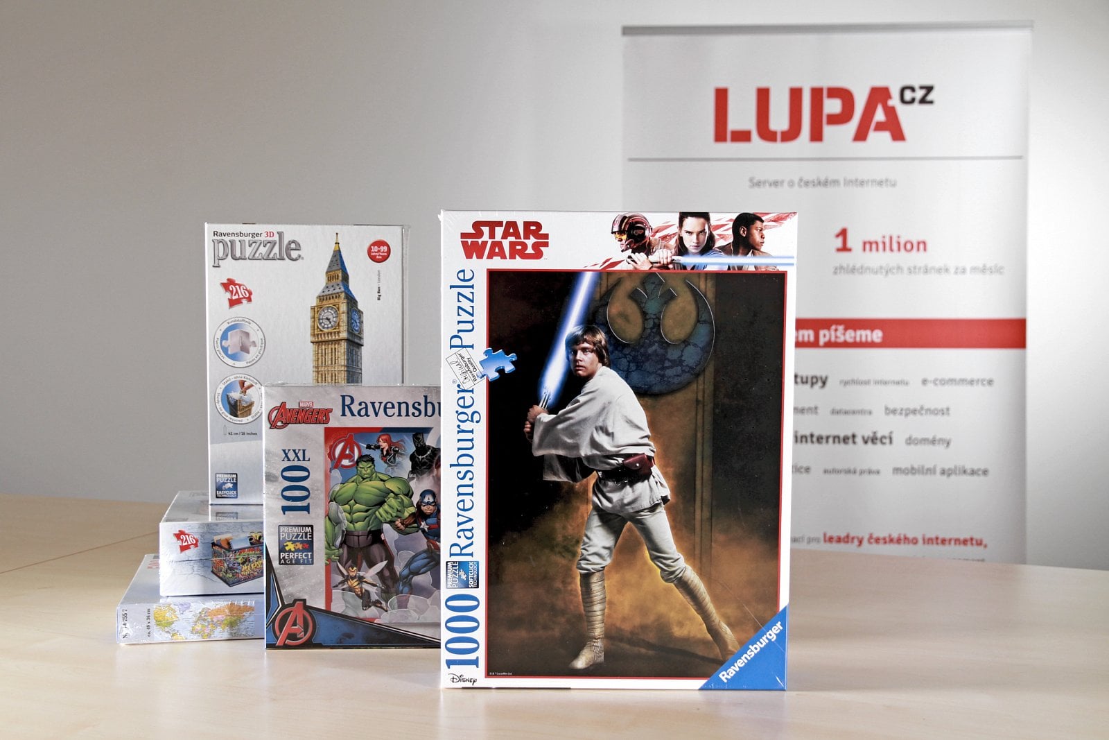 Ceny do kreslířské soutěže - Ravensburger