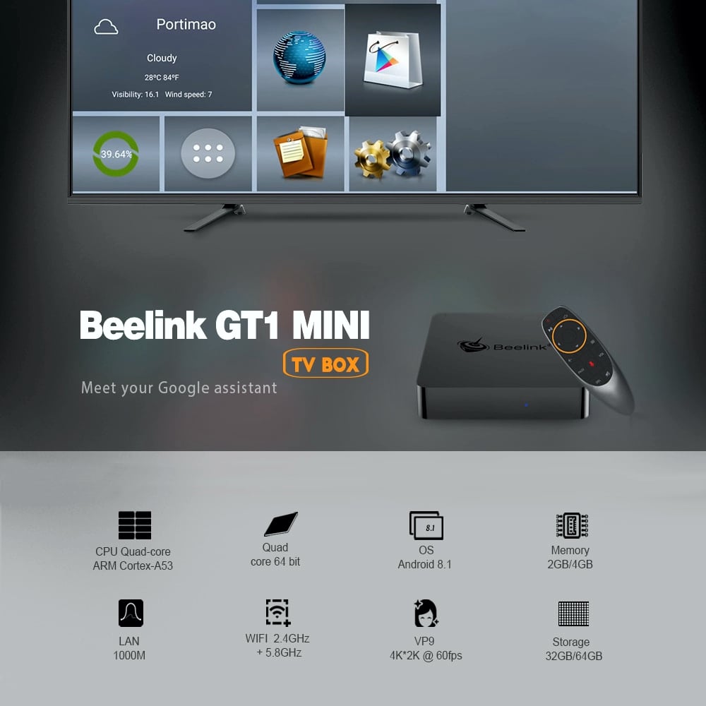 Beelink GT1 mini - firemní materiály