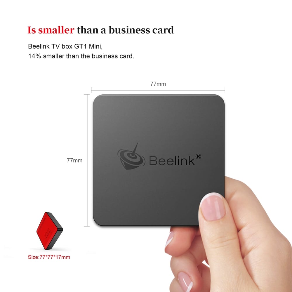 Beelink GT1 mini - firemní materiály
