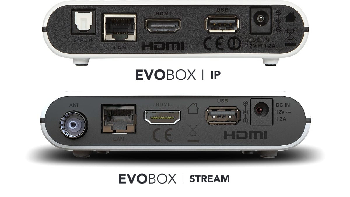 Zadní panely obou přístrojů