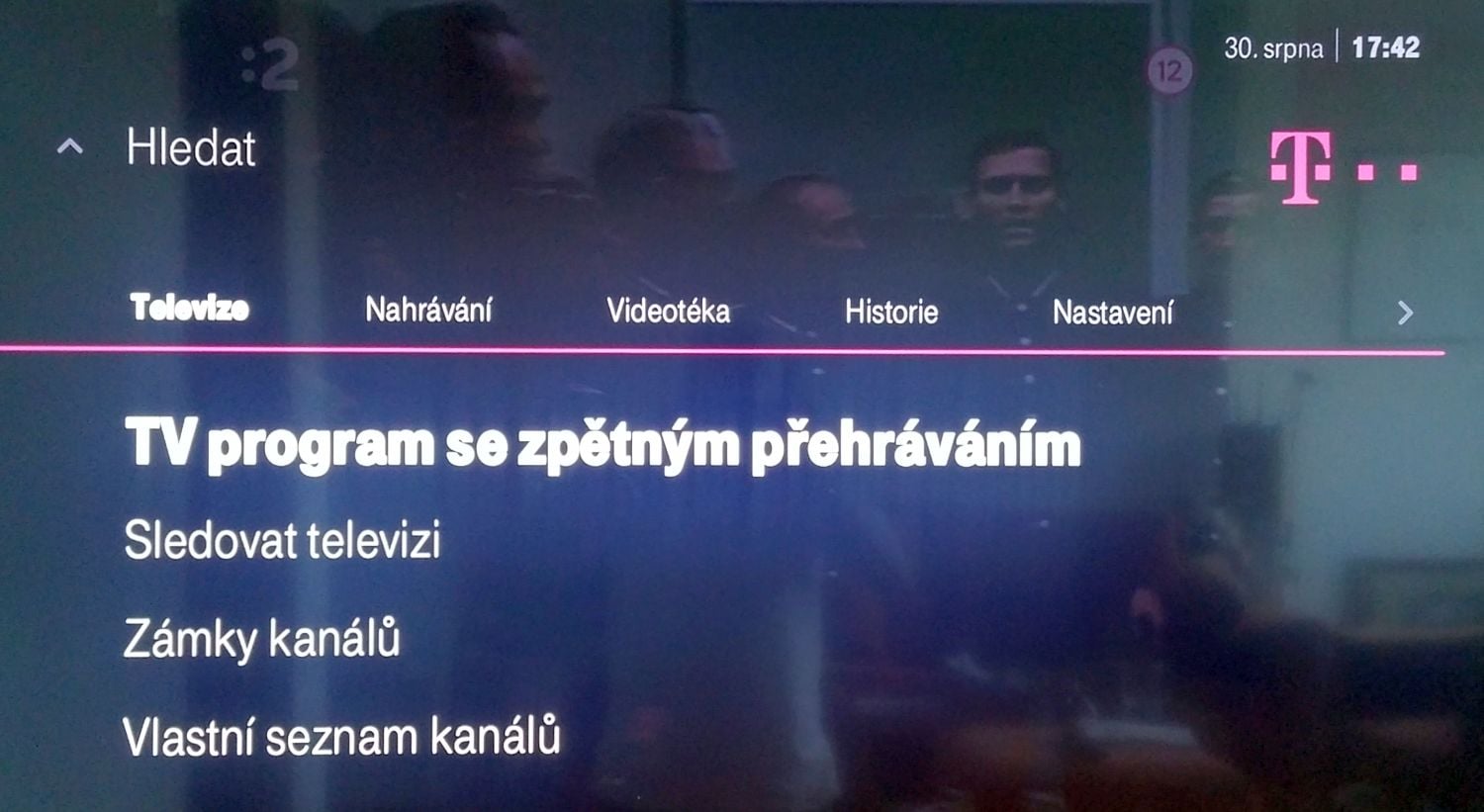 T-Mobile TV - Zpětné zhlédnutí
