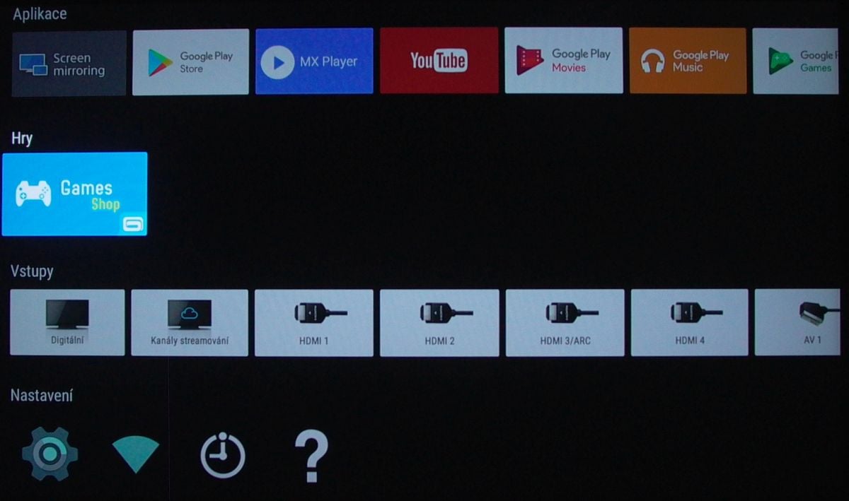 Sony KD-55XD8005 – Home