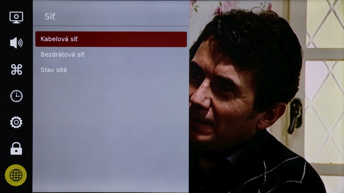 Sencor SLE 55US500TCS - menu nastavení