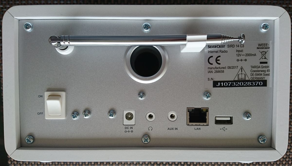 SilverCrest SIRD 14 C3 - reálná fotogalerie