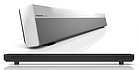 Zvukovou lištu s integrovaným subwooferem Panasonic SC-HTB170 (5.499 Kč) můžete umístit do čtyř poloh, včetně přidělání na stěnu. Zabudovaný senzor pak sám provede nastavení zvukových parametrů.