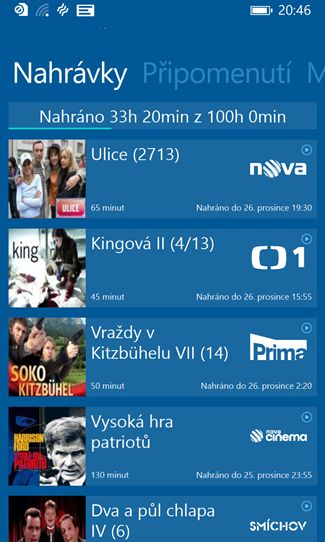 O2TV GO - Windows Phone