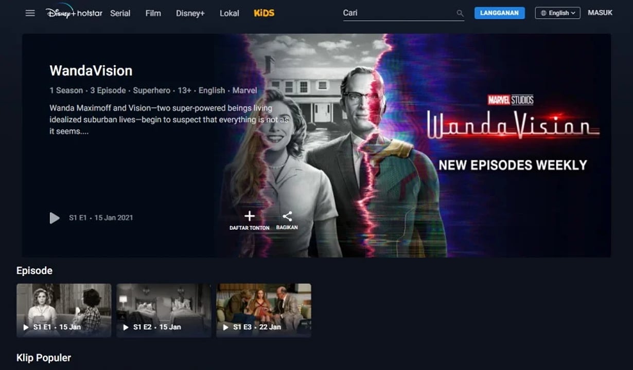 Služba Disney+ Hotstar