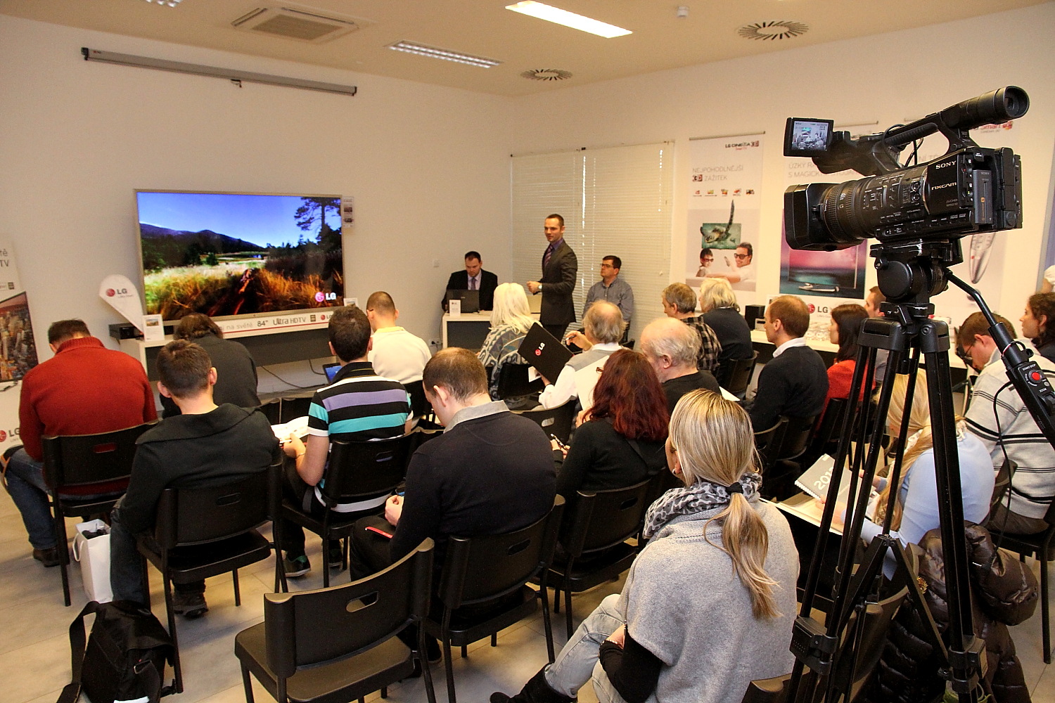 Představení prvního Ultra HD televizoru od LG