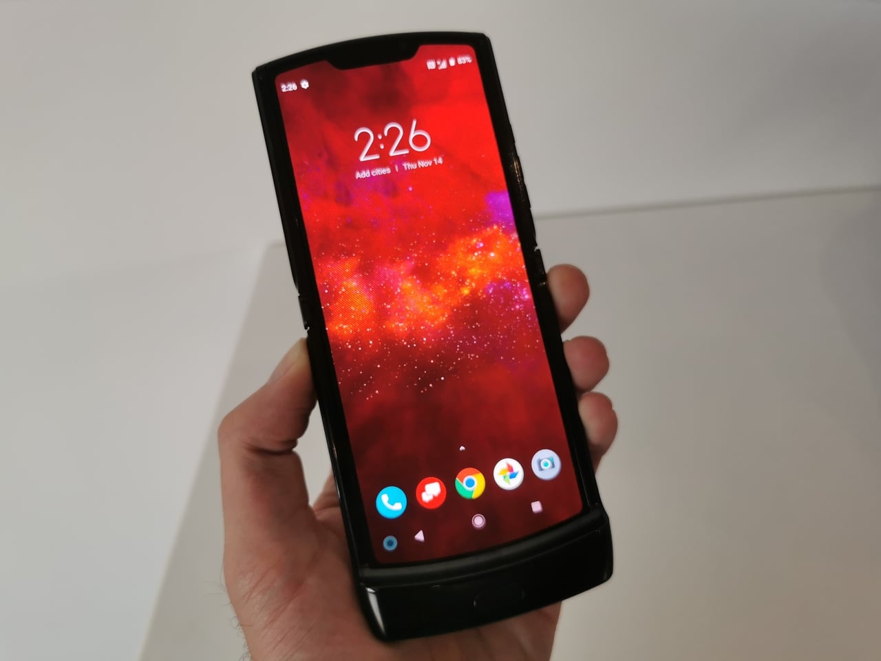 Motorola RAZR se vrací, má Android a ohebný displej
