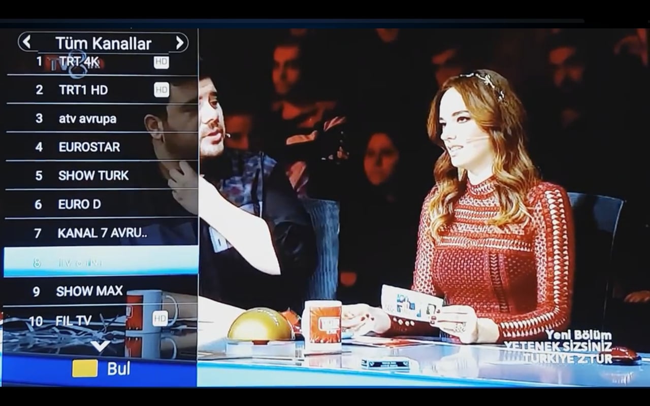 Podsekce DVB-S2