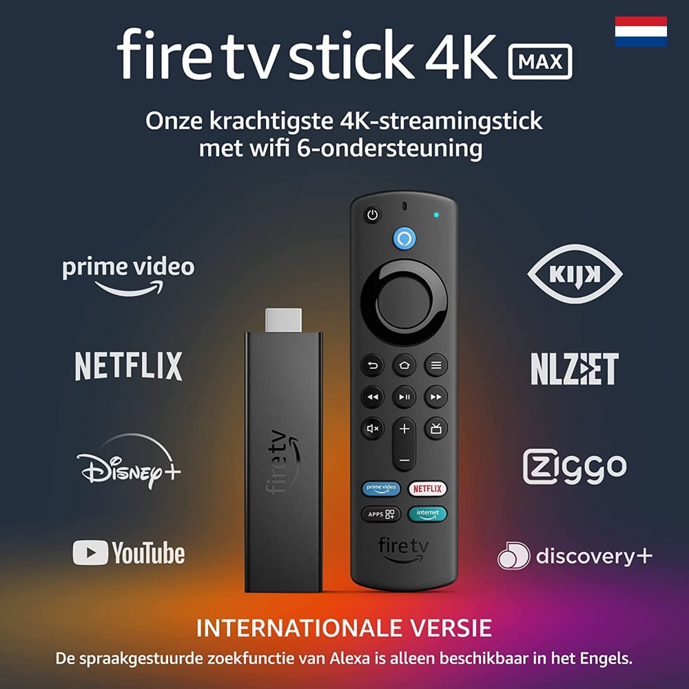 Fire TV Stick 4K MAX – podpora videoték