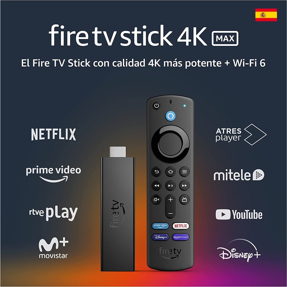 Fire TV Stick 4K MAX – podpora videoték