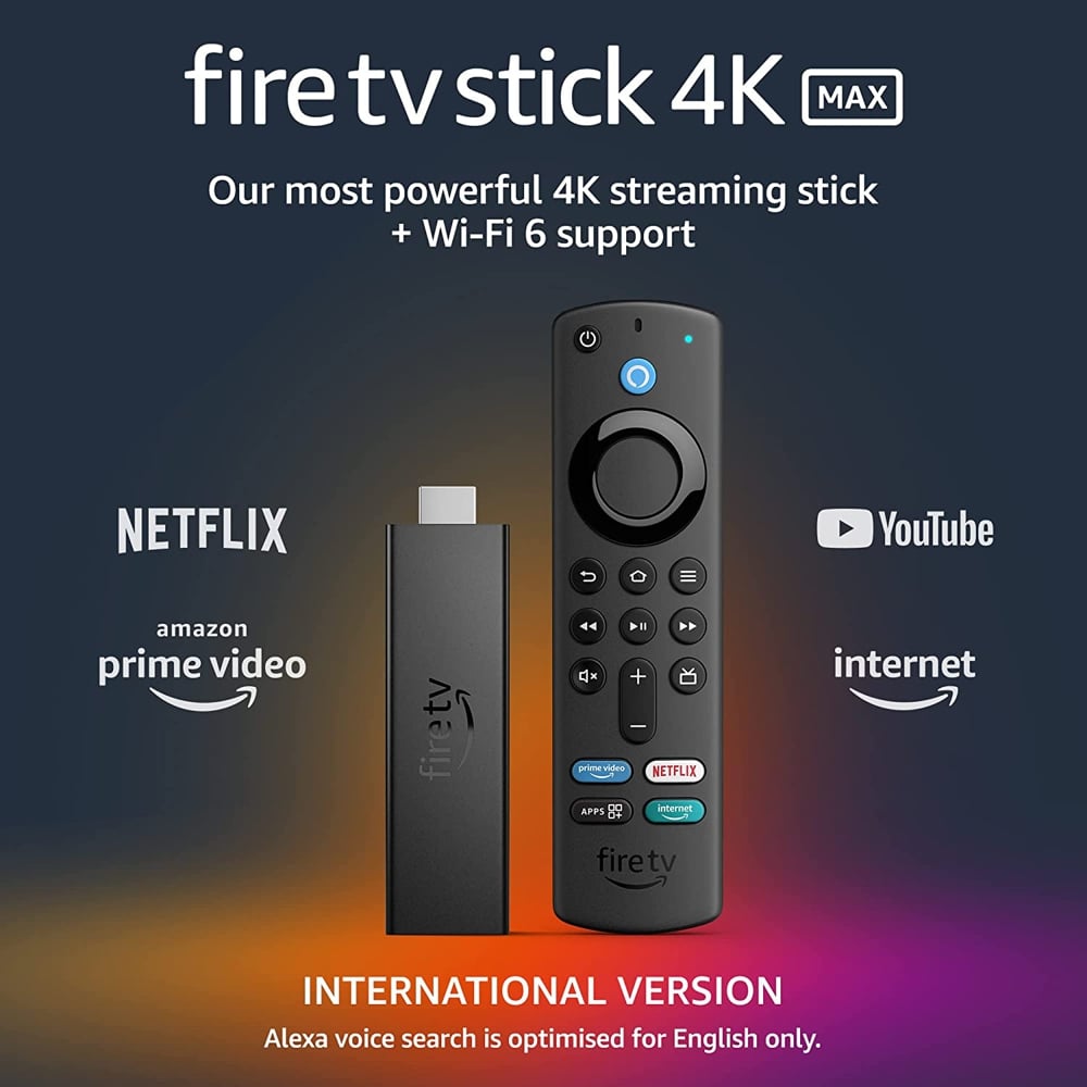 Fire TV Stick 4K MAX – podpora videoték
