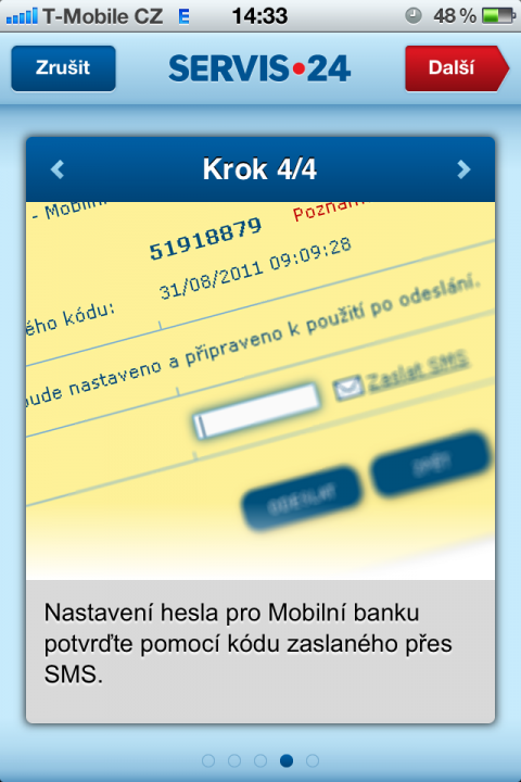 Servis 24 Mobilní banka