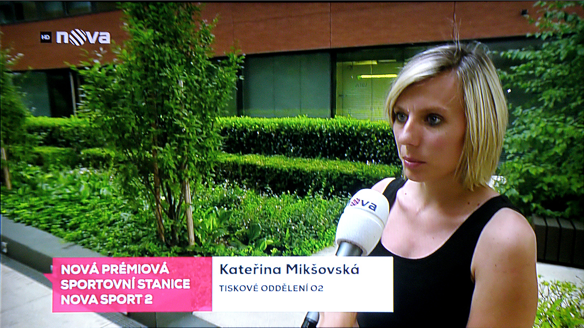 Reportáž ke spuštění kanálu Nova Sport 2