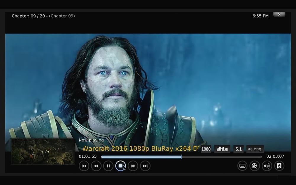 Ukázky přehrávání médií