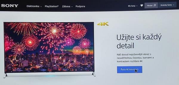 Webový prohlížeč Opera a kurzor! Velké překvapení u Android TV, které oficiálně kurzor nemá. Sony si ho dodělalo samo. A v Opeře fungoval v pohodě. (Možná proto byl Chrome vyhozen…)