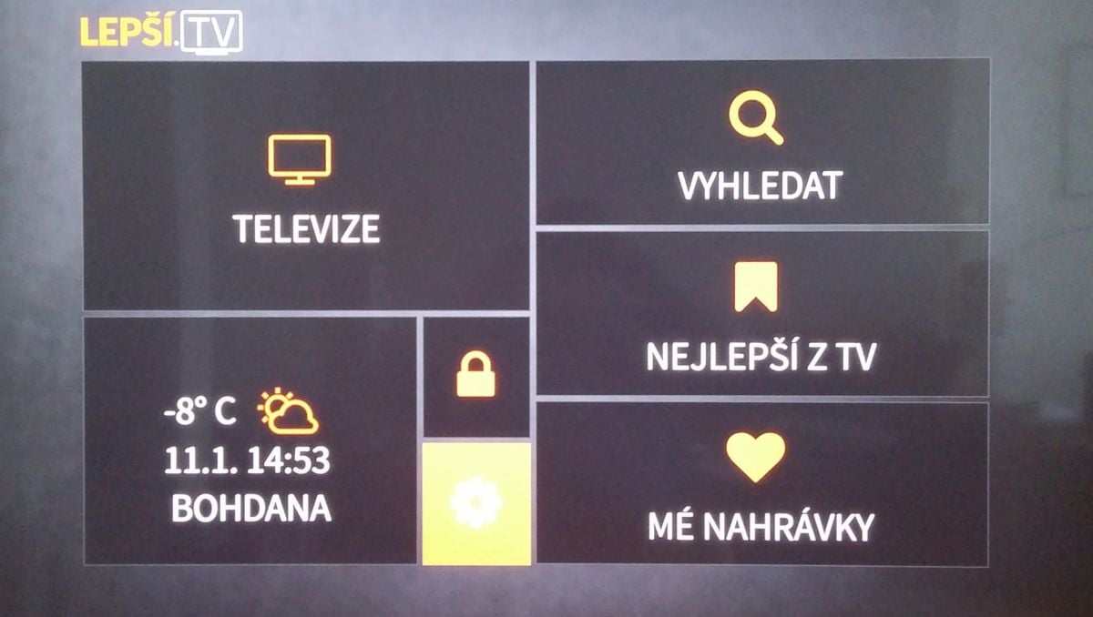 Nastavení služby IPTV...