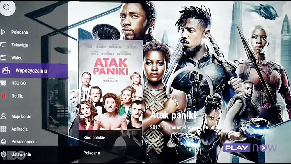 Uživatelské rozhraní Sagemcom DCTIW362