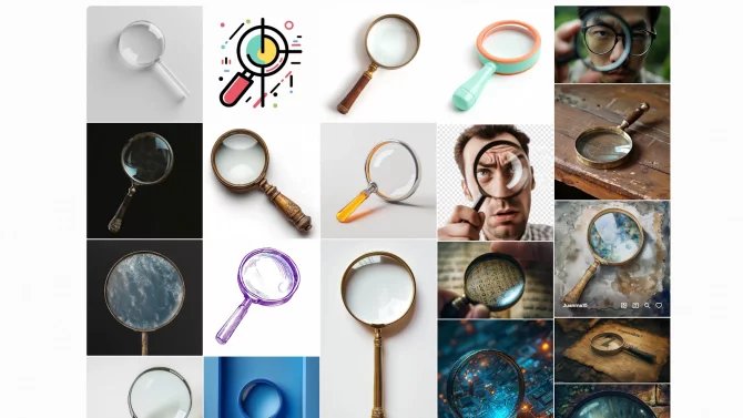 AI - Midjourney - lupa - rozhraní - web