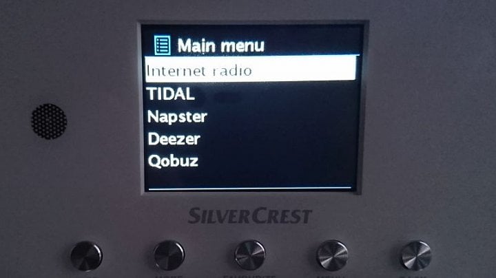 Hlavní menu...