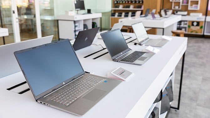 Kamenná prodejna HP market v Praze