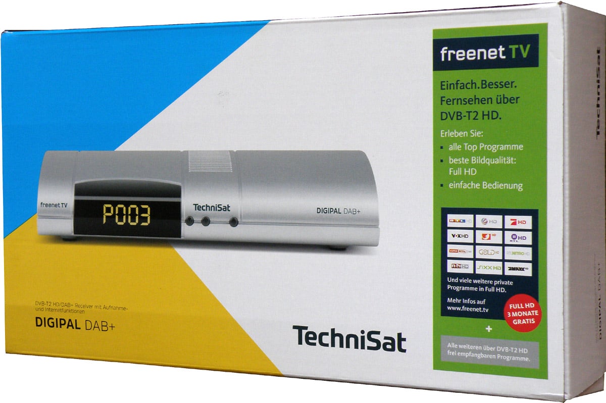 TechniSat DigiPal DAB+ - balení.