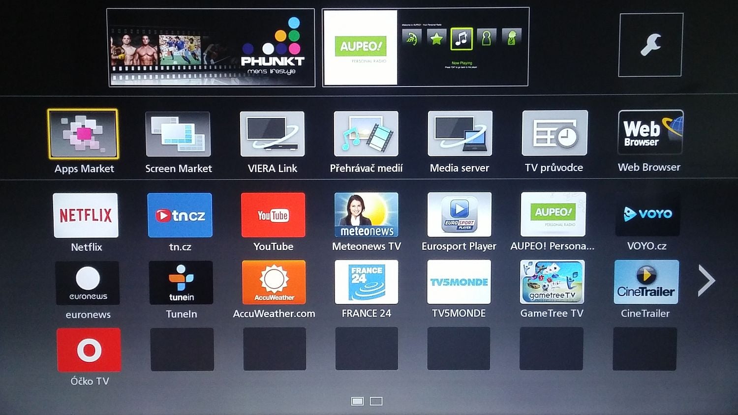 Panasonic TX-49DS500 - Chytré funkce