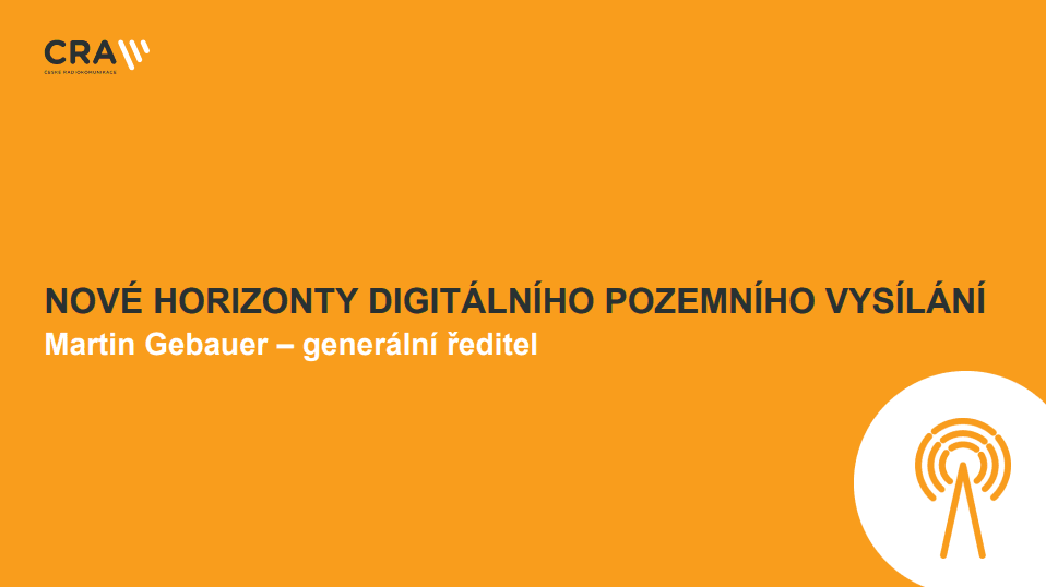 Prezentace o DVB-T2 - Martin Gebauer, ČRA (listopad 2017)