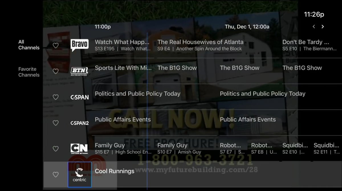 DirecTV - Volby Guide a Search