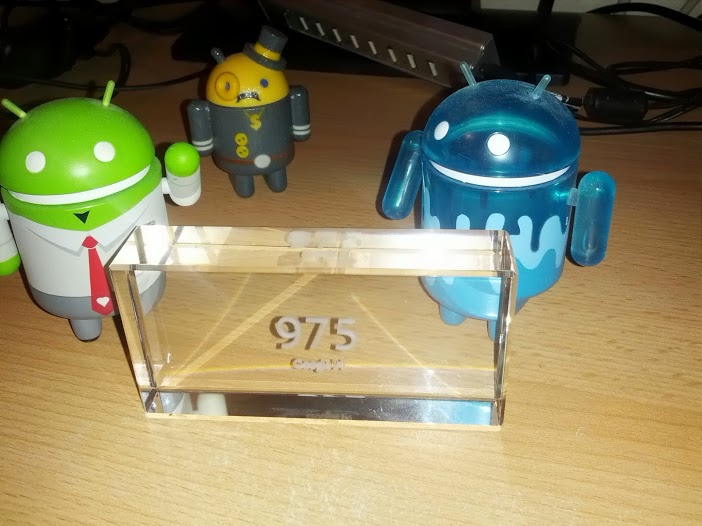 Martinovo pořadové číslo na Google Glass