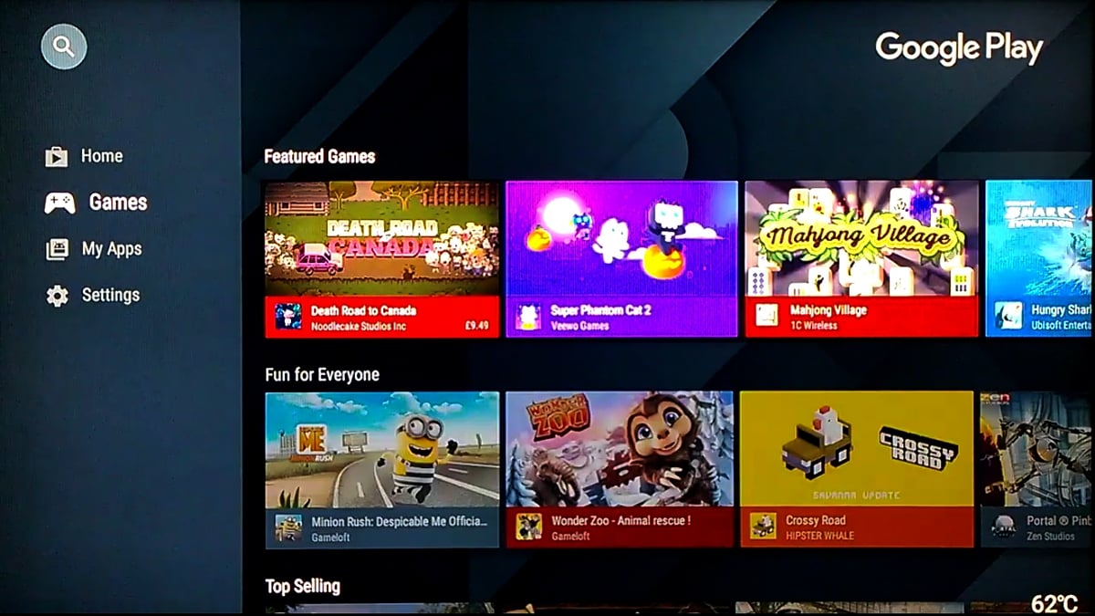 TV Stock Nexus ROM nainstalovaný v M8S Pro L 1/2