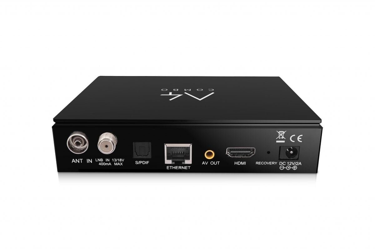 Amiko A4 Combo S2T2C Hybrid - rozšířená galerie